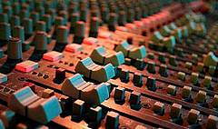 Ein Mischpult